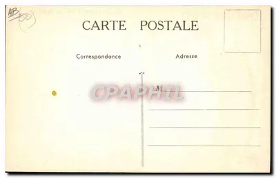 Departamento da Manche — Emulsão Scott — Carta postal publicitária — Verso