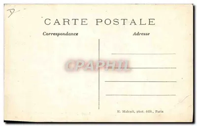 Taller de montaje — Manufactura Nacional de SÈVRES — E. M. — Reverso