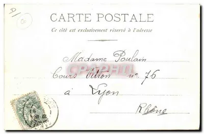 Vallauris — Fábrica de Cerámica — W. Stocker, Cannes, Nr. 205 — Reverso