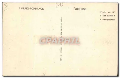 Golfe Juan (Alpes-Maritimes) — Potery kulinarne, suszenie — Selecta, n°257 — Rewers