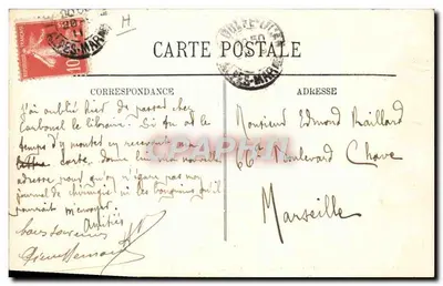 Vallauris — La fabrication de la poterie artistique — LL. — Verso