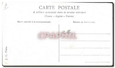 Le Galant Photographe — scène de studio avec photographe et modèle — éditeur J.C. Paris — Verso