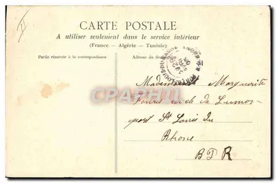 Les Petits Photographes — Série 3 — Cliché Audiard, RANTES — Verso