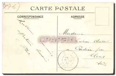 Le Tréport — As barcas de passeio — Editor não visível, número de série 216 — Verso