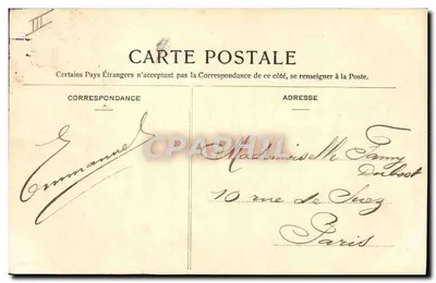 Le Tréport — Barco de Pesca — Editor N. D. (n°8) — Verso