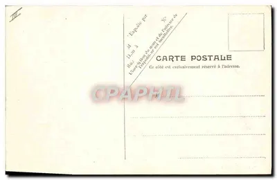 Goudronagem de Barco — Chocolate & Chá da Companhia Colonial — V.P. Paris No. 5 — Verso