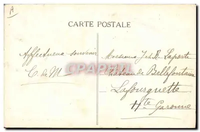Le Croisic (Loire-Inf.) — Barques de Pêche prenant le large — Collection F. Chapeau, Nantes - 2e mille — Rewers