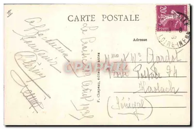 Le Croisic (Loire-Inf.) — El Puerto — F. Chapeau, editor, n° 702 — Reverso