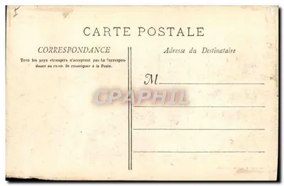 Cannes - Quai Saint-Pierre — widok portu z łodziami — wydawca E. Lachur, Marsylia — Rewers