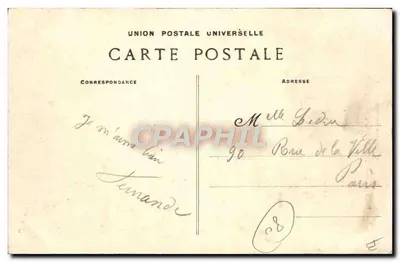 Colonie Amiécinoise a Quiry-Folleville - Agosto 1909 (2a Serie) — In escursione a Grivesnes — Verso