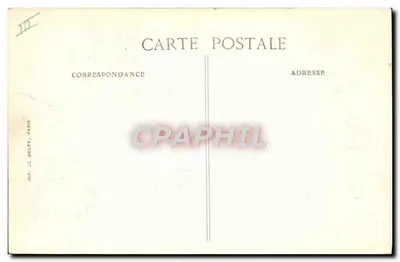 Boissy-l'Aillerie (S.-et-O) — O Pássaro Azul — Jardim interior — Verso