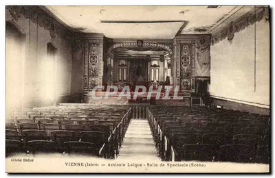 Vienne (Isère) — Amicale Laïque - Salle de Spectacle (Scène) — Cliché Didier