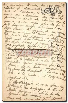 Le Collier d'Or — scène de présentation d'un collier — éditeur IMP. W. LATUNÈS, RUE JOINVILLE, ALGER — Verso