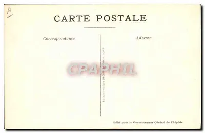 Lavadeiras (Bou-Saâda) — Série No 1 — Baconnier & Alger — Verso