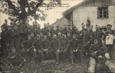 Infanterieregiment — Erinnerung an Manöver 1913 — Unbekannter Verleger