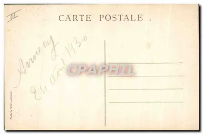 Ubrania z Savoie — Maurienne — Palabi, Faut, Annecy — Rewers