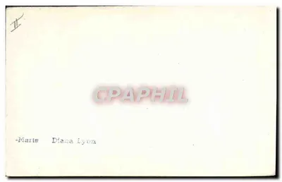 Diana Lynn — portret — n° II — Rewers