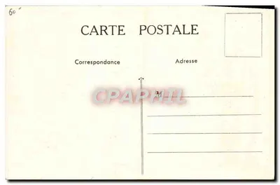 Departamento da Loire-Inférieure — carta publicitária para a Emulsão Scott — editor Coleção Scott, n°60 — Verso