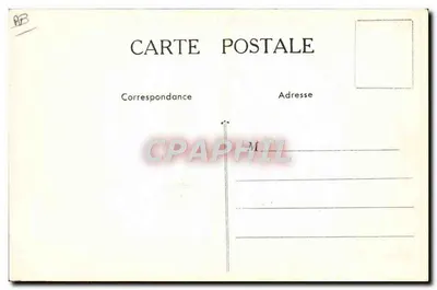 Departamento das Alpes Baixas — Emulsão Scott — cartão postal publicitário — Verso