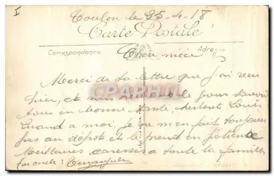 Tamaris — O Desembarcadouro — LL. — Verso