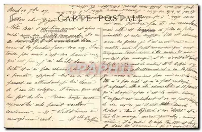 A Espera — praia com silhuetas e barcos a vela — Coleção G. G. — Verso