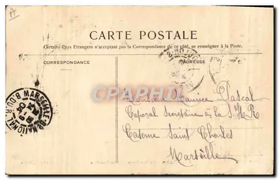 Toulon — O Forte Saint-Louis no Mourillon — Clavel, editora Toulon — Verso