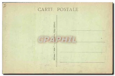 Héros en armes — caricature de deux personnages en tenue d'époque — éditeur 'Idéal' (Vichy, Allier) — Verso