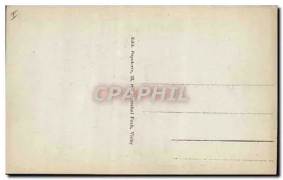 Stara pocztówka Napoleona I Córka korsyka Płukanie Korsyka Korsyka — Rewers