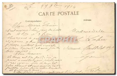 SAINT-MAURICE (Seine) — Asile National des Convalescents - Le Réfectoire — Verso