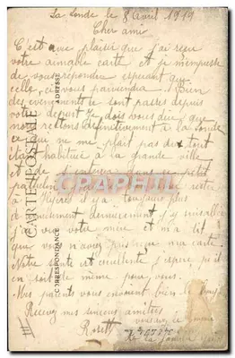 Batterie dei Maures — Stabilimenti di M.M. Schneider e C° — La Cité Ouvrière — Verso