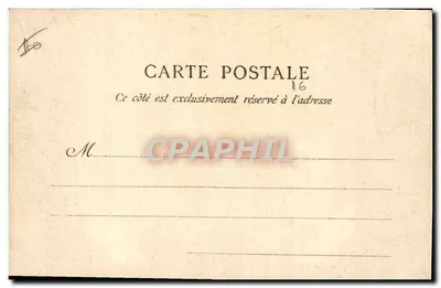 La Braconne — Interno di un Edificio — Editore: POMMERY & COCOLLE — Verso