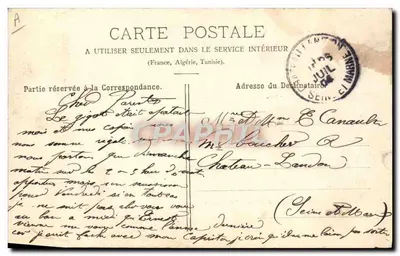Camp d'Avon — La Soupe — Uitgave Campana, n°316 — Achterkant