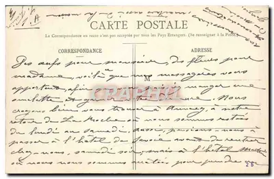 Costumi di Savoia - Dintorni di CHAMBERY — E. REYNAUD EDITORE CHAMBERY, n°35 — Verso