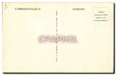 Les Allues — Kleding van Savoie — I.L. — Lévy & Neurdein, Parijs — Achterkant
