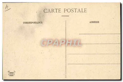 Roupas de Savóia (Modane) — Sujeto: mulher em traje tradicional — editor La Reynaud, Chambéry, n° 46 — Verso