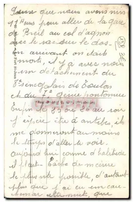 Kasteel van Sint-Jean — Marseille — uitgever C.A.A. n° 138 — Achterkant