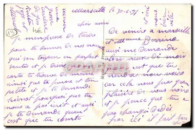 Marsella — El Fuerte de San Juan — 94 — Reverso