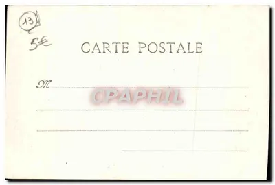 Marseille - De Poort van Aix — onbekende uitgever, nr. 2 — Achterkant
