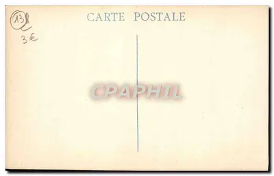 Marselha — O Forte Saint Jean — editor não identificado — Verso
