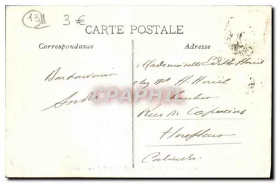 Marseille — panorama Fortu Saint Jean — wydawca nieodczytelny, numer serii 49 — Rewers