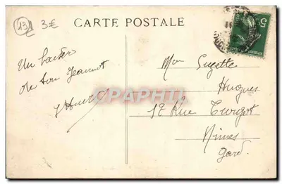 Marseille — Fort St-Jean und Kathedrale — L. M. — Rückseite