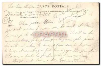 LYON - Plaza de los Terreaux - Fuente Bartholdi y Ayuntamiento - E.R. n°299 — Reverso