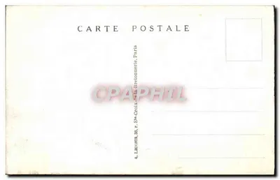 Paris — A Ópera — A.L. The Opera — Verso