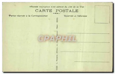 Kerk van Saint-Germain-des-Prés — Parijs (6e) — L. Boisson, uitgever, 50, rue du Temple — Achterkant