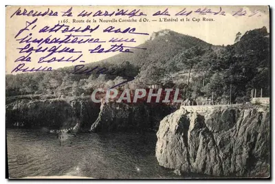 L'Estérel e o Cabo Roxo — Estrada da Nova Corniche d'Ouro — n°1165