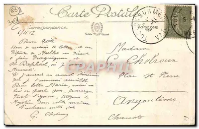 Toulon — Carré du Port — Le Génie Maritime et la Rade — éditeur LL. N° 74 — Achterkant