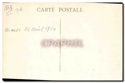 Marseille — La Canebière — Éditeur : C. Dufour — Verso