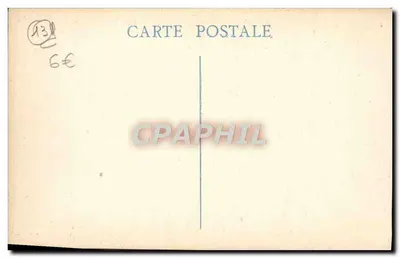 Marseille — La Cannebière — Uitgever Phoscão — Achterkant