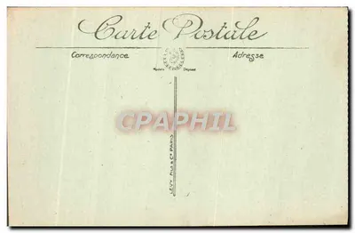 Arras — Hôtel de Ville après les bombardements du 6-7 octobre 1914 — Visé Paris n°2554 — Rewers