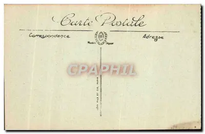 Torre São João — O Batistério alguns instantes antes de sua queda — Lévy Fils et Cie, Paris — Verso